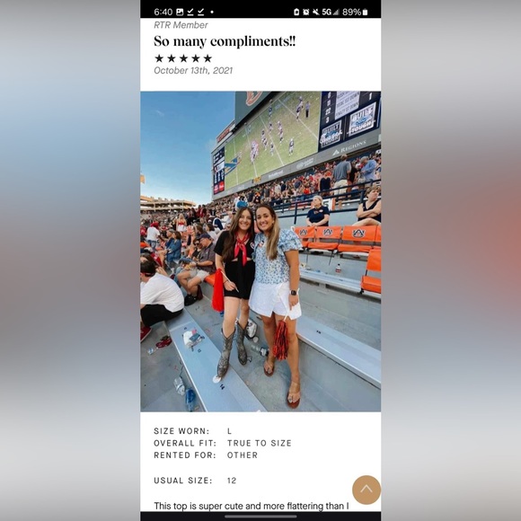 Love Shack Fancy Nelson floral lace top - Picture 12 of 16